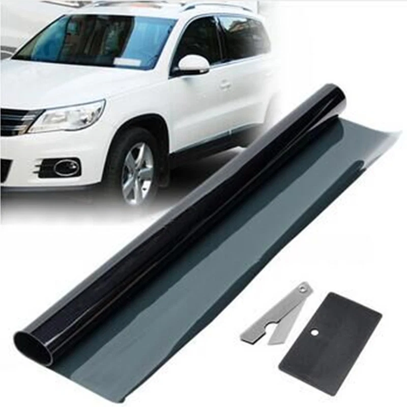 Película tinte ventana negra 5 % VLT 50 x 300 cm rollo 1 pieza para coche auto hogar oficina barco Foto 4 de 4