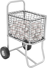 Sports Baseball Cart with Wheels Large Softball Caddy Ball Holder Holds up 300 B