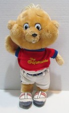 ALVIN AND THE CHIPMUNKS 1983 PLUSH STUFFED 11" TALL DOLL W/ SHIRT SHORTS VTG