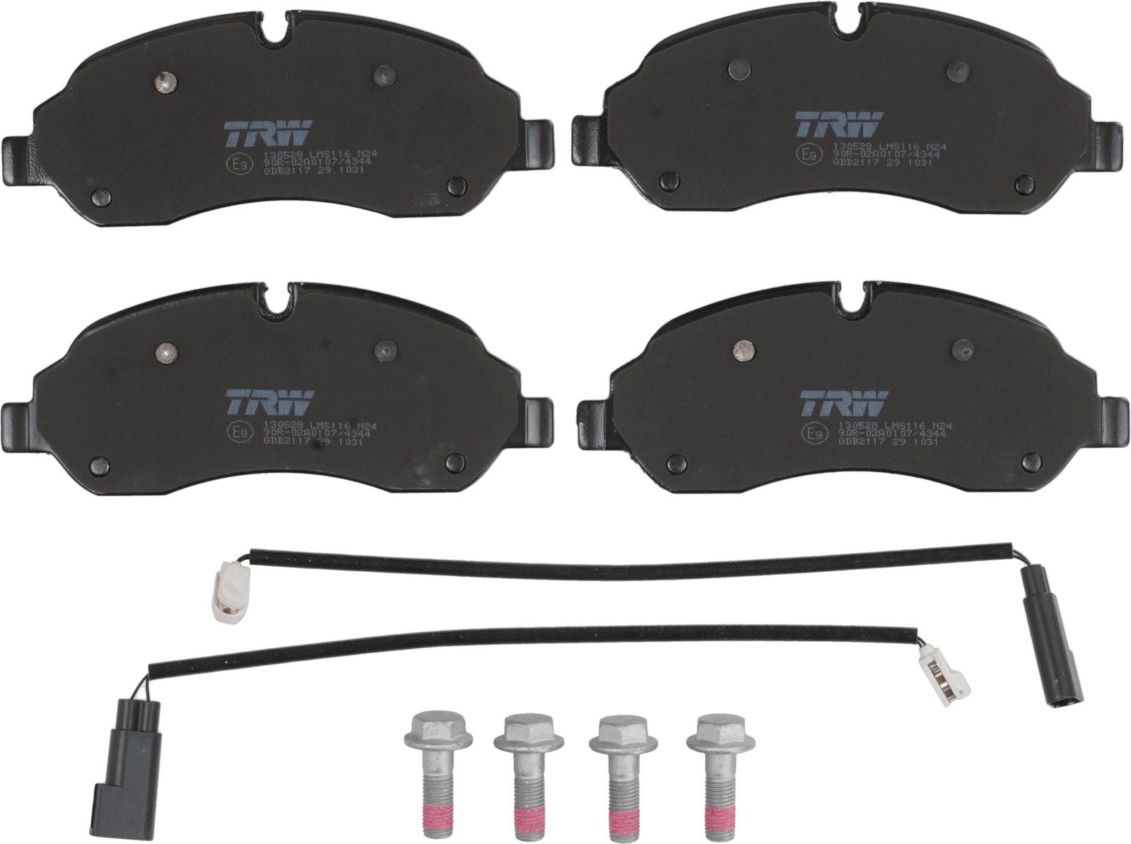 Fits TRW GDB2117 Brake Pad Set, disc brake GDB2117 As part of ZF Afte ⭐UK Stock⭐