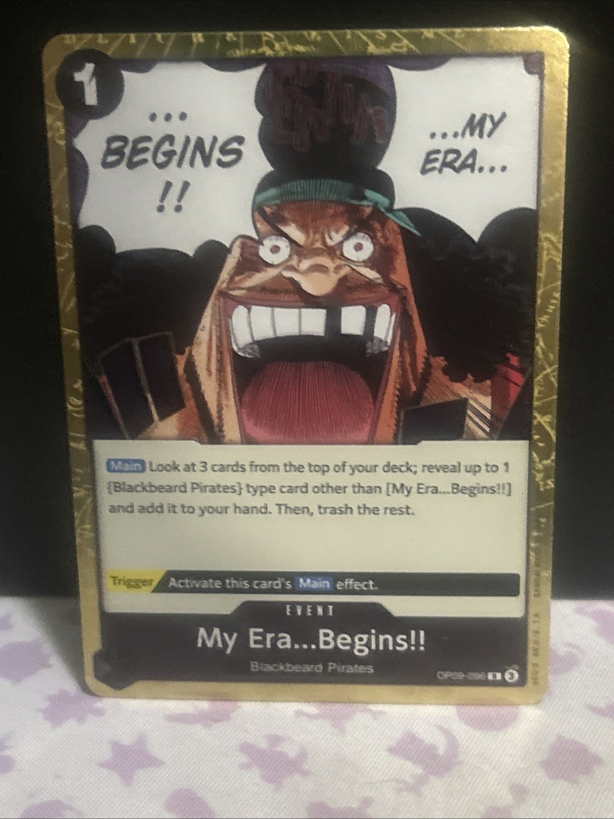 One Piece Emperors in the New World #OP09-096 Foil My Era...Begins!! NM TCG