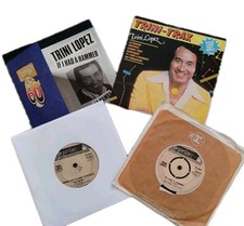 Trini Lopez - 7" Inch Vinyl Collection - TESTED - Low Postage
