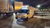 DachträGer A1 Mit LED Spots FüR Ford Transit MK7 2007-2014 Front Mittel Hoch