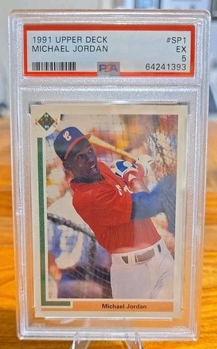 1991 Upper Deck Michael Jordan SP1 Rookie PSA 5