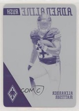 2019 Phoenix Adrenaline Rush Printing Plate Magenta 1/1 Alexander Mattison 0lm