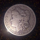 1883 Morgan Silver Dollar $1 Silver Business Strike Philadelphia 0.9 Fine KM#110