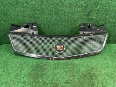   2005-2007 Cadillac STS Mesh Chrome Grill Grille with Emblem E&G Classics