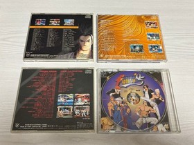 SNK Neo Geo Soundtrack CD Set Garou Densetsu KOF95 Ryuko 2 Samurai Spirits