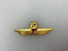 TRUMP AIR LINES CAPTAIN WINGS, NEVER USED, MINT, 3” LONG