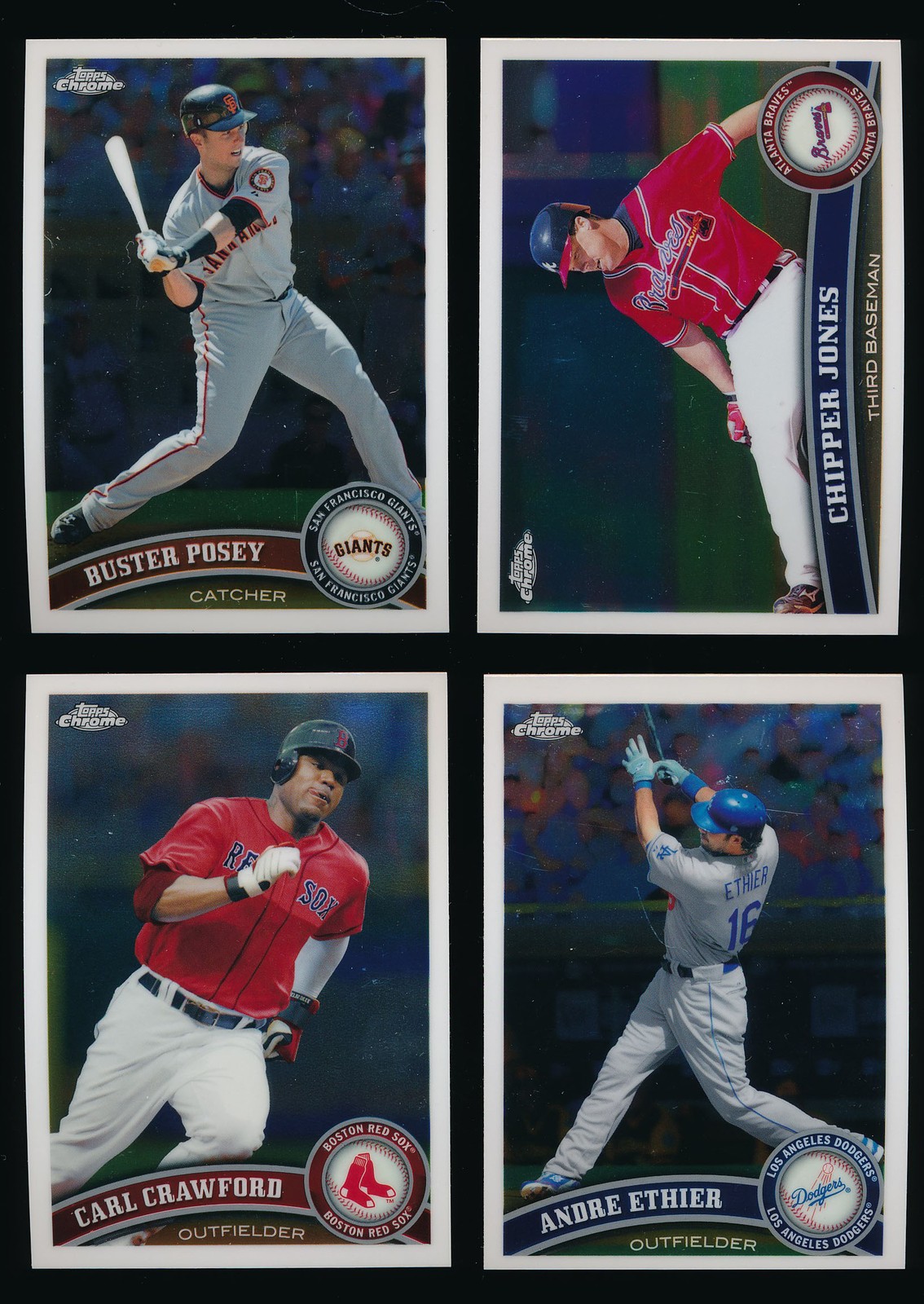 2011 Topps Chrome BB - You Pick - Complete Your Set (F86)