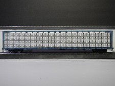 Solid Wood Wrapped Lumber Load for 72 Foot Centerbeam Flat Car