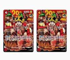 Pre-Order ENGLISH Monkey D. Luffy PROMO P-159 2 Card Set 29th Anniversary