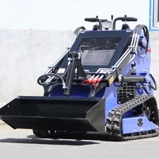 22hp Mini Skid Steer Loader Upgraded 2-cylinder Gas Engine Free Shipping