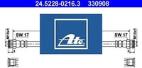 ATE 24.5228-0216.3 Bremsschlauch Hinterachse Hinten