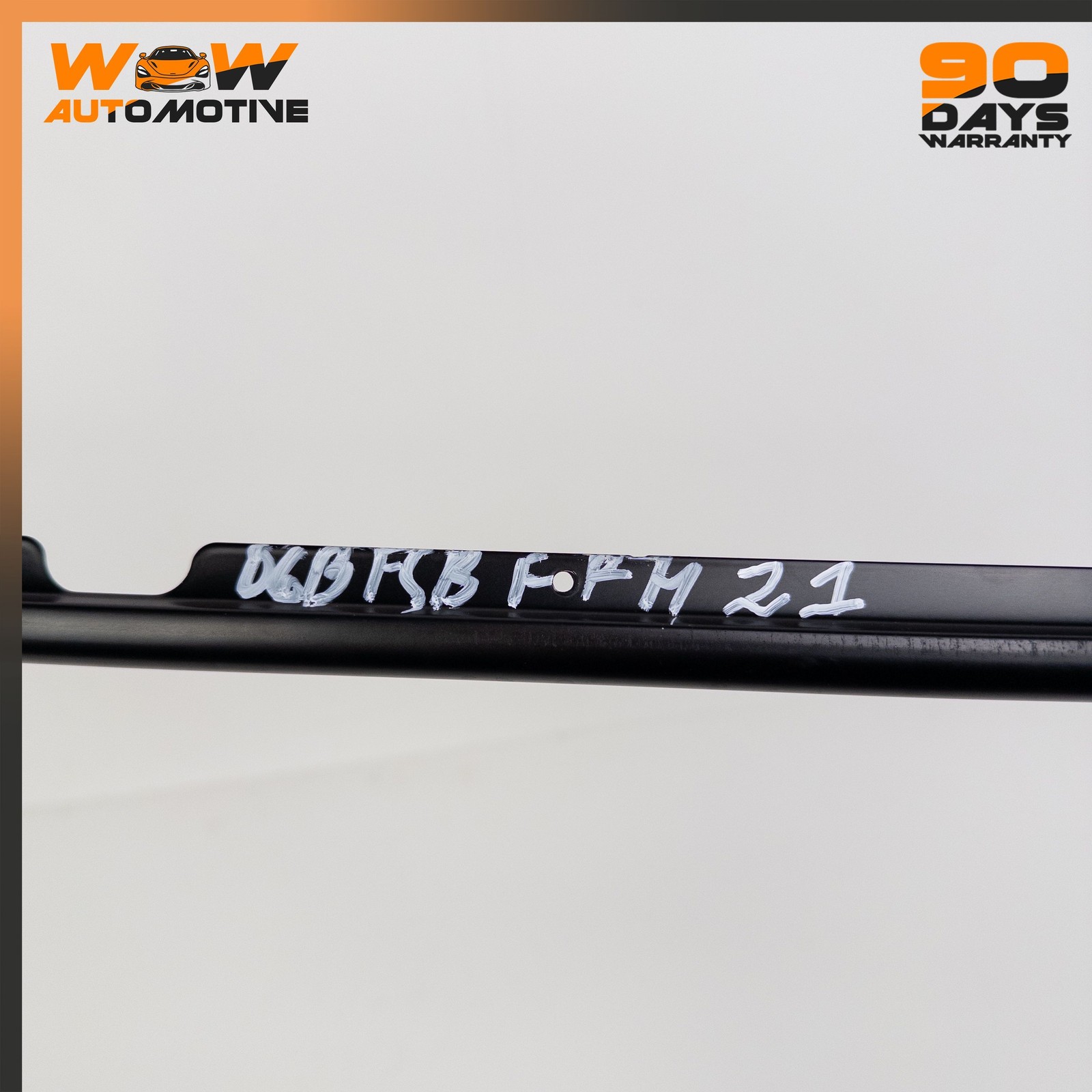 06-13 BENTLEY CONTINENTAL FLYING SPUR SEDAN FRONT RIGHT DOOR TRIM BLACK OEM