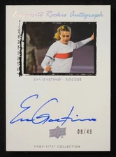 2025 UD Goodwin Champions Eva Gaetino 2009-10 Exquisite RC Autograph Auto #09/49