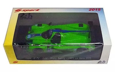 1/43 Miniature Car Ligier JS P2 Judd LMP2 Krohn Racing #40 T.Krohn Diecast