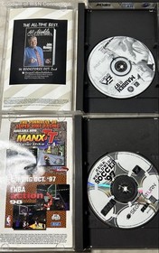 SimCity 2000 Madden 97 5 Sega Saturn Game Lot Sports Sim Maxis EA Sports