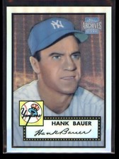 2001 Topps Archives Reserve Hank Bauer #5 Refractor