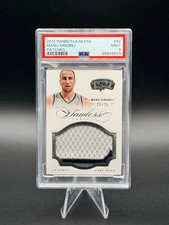MANU GINOBILI 2012-13 Panini Flawless Game-Worn Patches 25/25 PSA 9 Mint (pop 1)