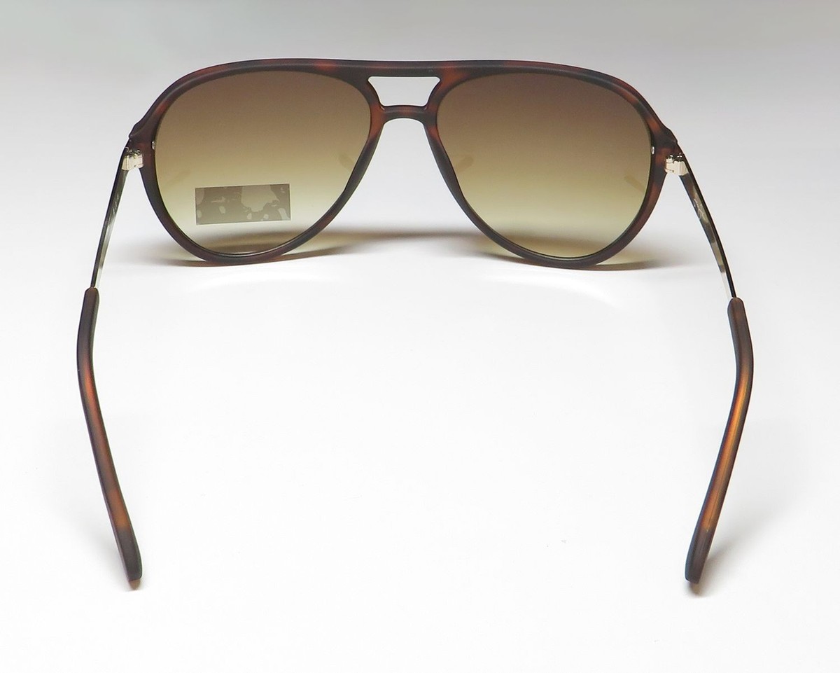 Sean John SJLO S40000WM Almond Brown Aviator Designer Sunglasses 61-16-140 NEW SEAN JOHN SJS1002CE SUNGLASSES FULL-RIM MENS PILOT  main image 3