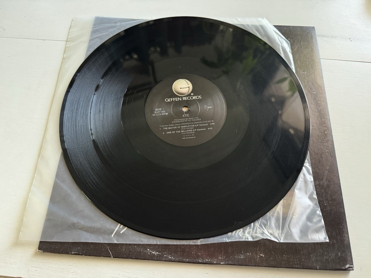 XTC Mayor Of Simpleton Vinyl Maxi Single Vintage Record 0-21160 | eBay