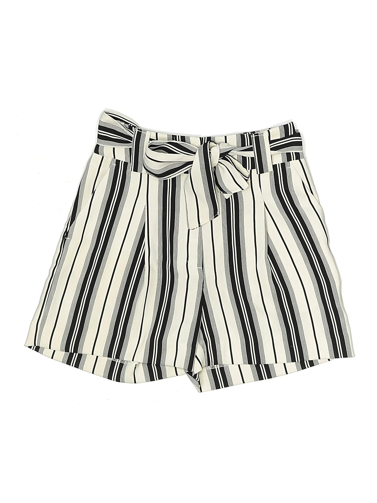 H&M Women Ivory Shorts 34  eur Petites