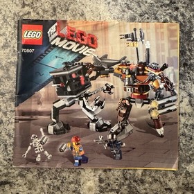 LEGO the LEGO Movie MetalBeard's Duel (70807) Complete Builds Incomplete Figs