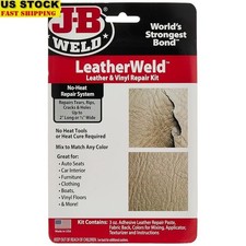 Leather  Vinyl Repair Kit Furniture Clothes Cars Boats Strong Adhesive Paste US