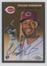 2023 Topps Chrome Platinum Anniversary Auto Chuckie Robinson #CPA-CR Auto 1fc9