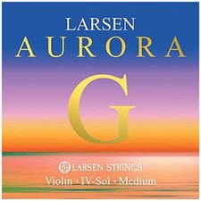 Larsen Aurora, Violin G String, Synthetic/Silver , 4/4, Medium
