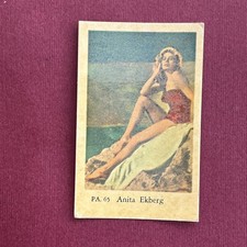 Anita Ekberg 1958 Dutch Gum PA Set #65