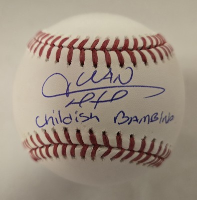 Juan Soto Signed Childish Bambino Official Baseball NY Mets MLB