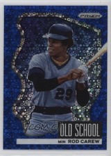 2022 Panini Prizm Old School Blue Donut Circle 27/199 Rod Carew #OS-9 HOF 18er