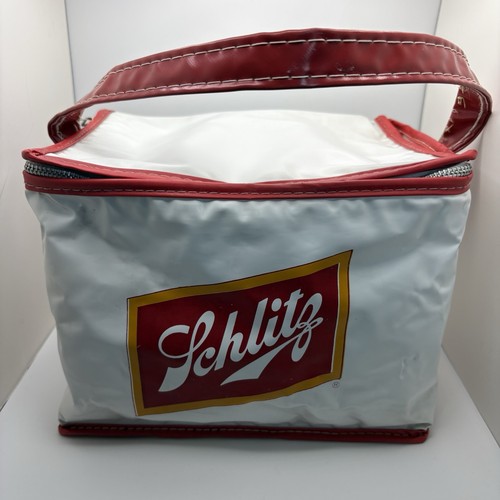 Vintage Schlitz Beer Soft-Sided 6-Pack Collapsible Cooler