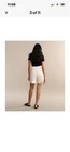 Jenni Kayne Ivory Silk Pleated High Rise Women's Shorts Lightweight Pockets — photo 5