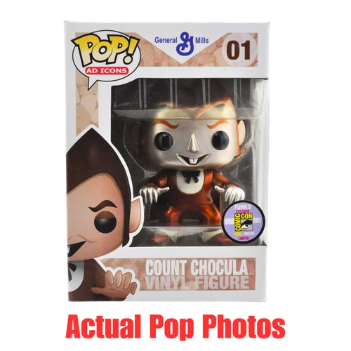 Funko Pop! Count Chocula (Metallic, Ad Icons) 01 - 2011 SDCC Exclusive/480 Made