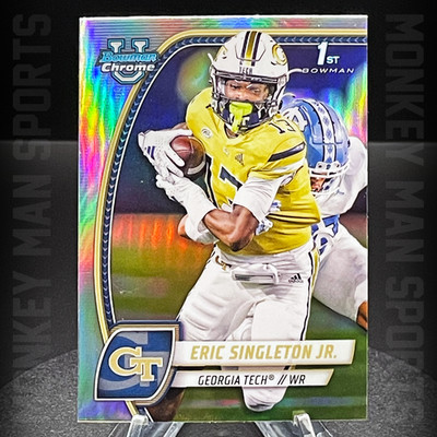 2024 Bowman U Chrome - Eric Singleton Jr Rookie RC 1st - #71 REFRACTOR MINT