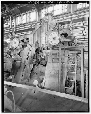 8. Looking south at the Sutton Five Roll Straightener of the No. 2 quench and