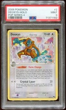 2006 POKEMON POP SERIES 4 DEOXYS #2/17 RARE PROMO HOLO FOIL PSA 9 B E11