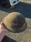 Vintage Military Brodie Helmet Steel WWI WWII Style Combat Helmet