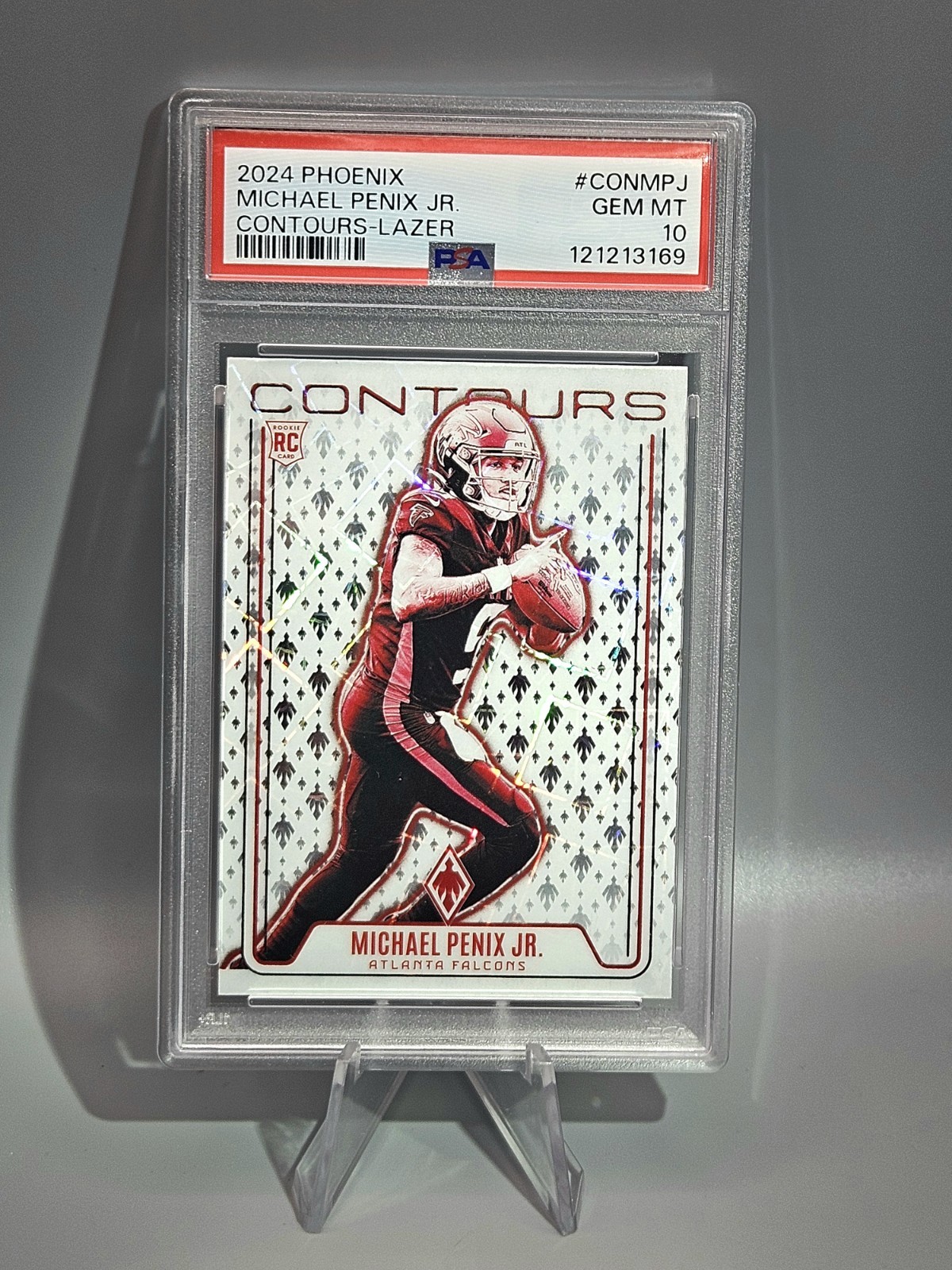 Michael Penix Panini Phoenix Contours #CONMPJ Lazer