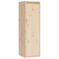 Wandschrank 30X30X100 Cm Massivholz Kiefer