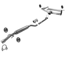 Front Wheel Drive Exhaust System for Toyota Sienna 2004-2010 Front Wheel Drive