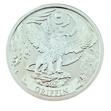 2025 Griffin 1/2 oz .9999 Fine Silver Half Dollar
