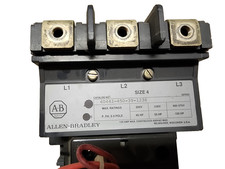 Allen-Bradley Size 4 Motor Contactor 40442-450-39-1236 135A 600V 3-Pole