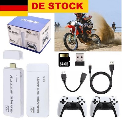 HD TV 20000+Retro Videospielkonsole Spiel Stick 64GB w/2 Wireless Controller
