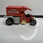 Vintage 1976 Hot Wheels T-Totaller Blackwall Hong Kong Red