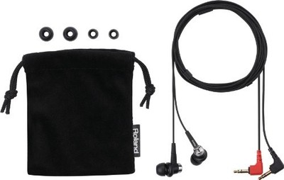 RolandCS-10EバイノーラルイヤホンマイクSCENES Lifelike Roland CS-10EM Binaural Microphone with Integrated Earphones for