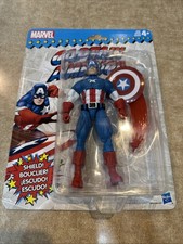 Marvel Legends Captain America Retro Vintage Card 6  Hasbro Wave 1 2017 Avengers